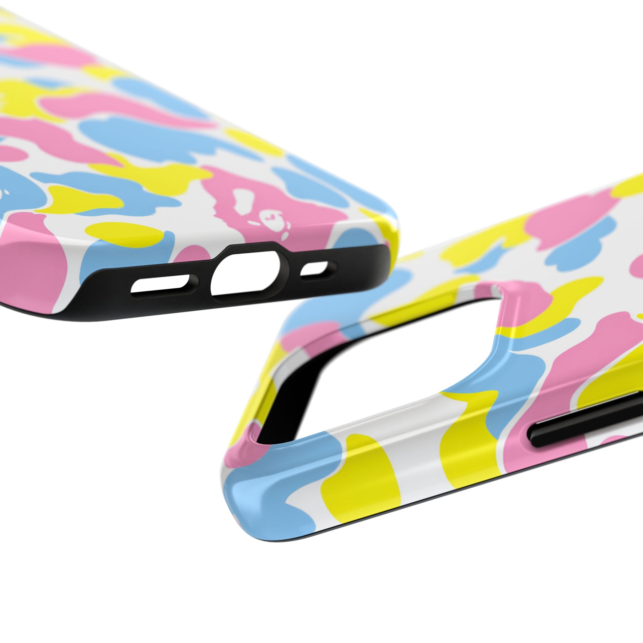 Multicolor Bape Print Phone Case