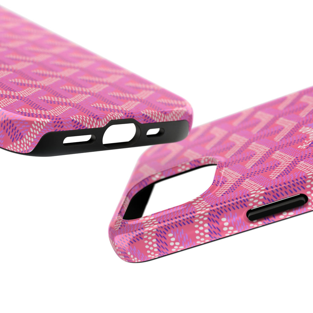 Pink Goyard Phone Case