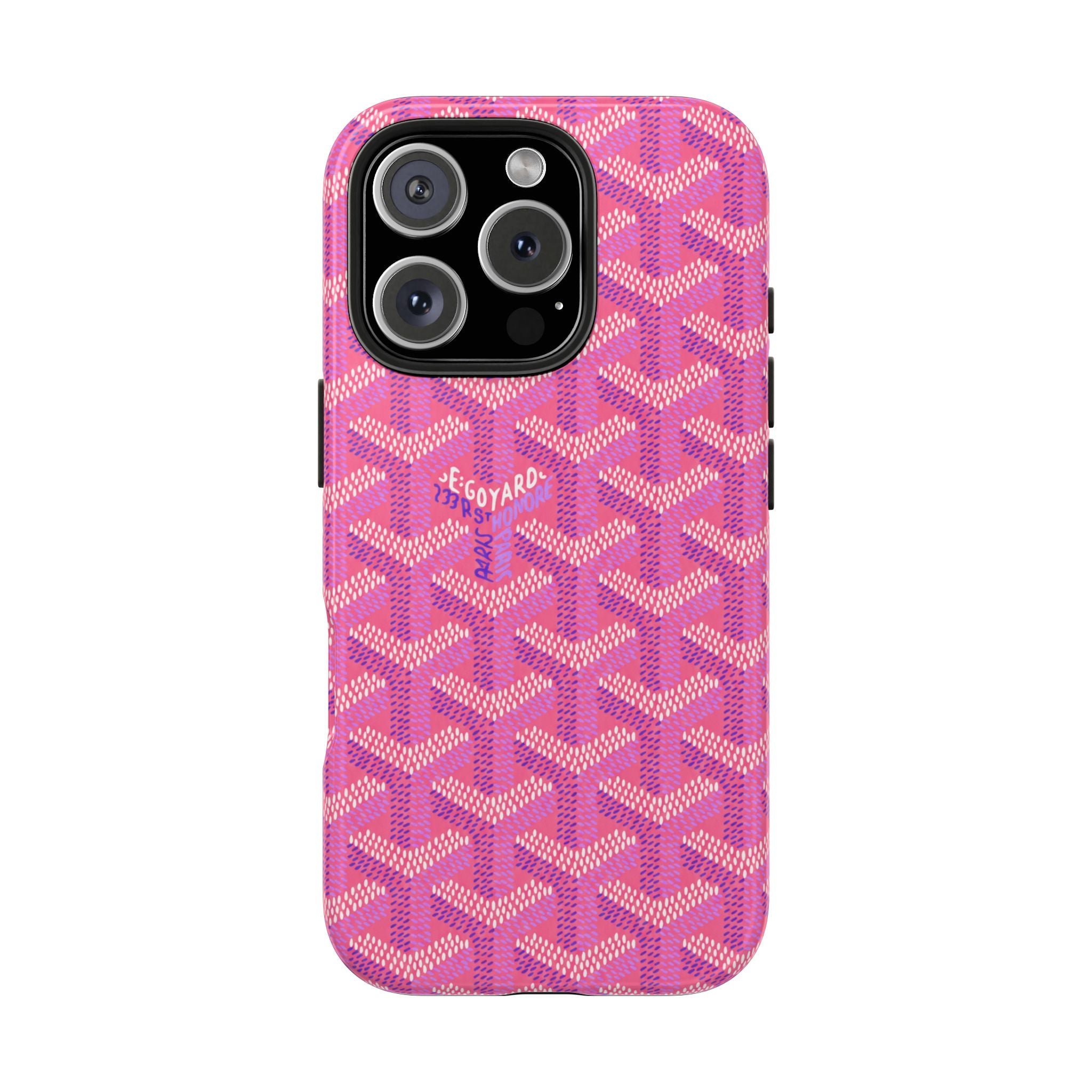 Pink Goyard Phone Case