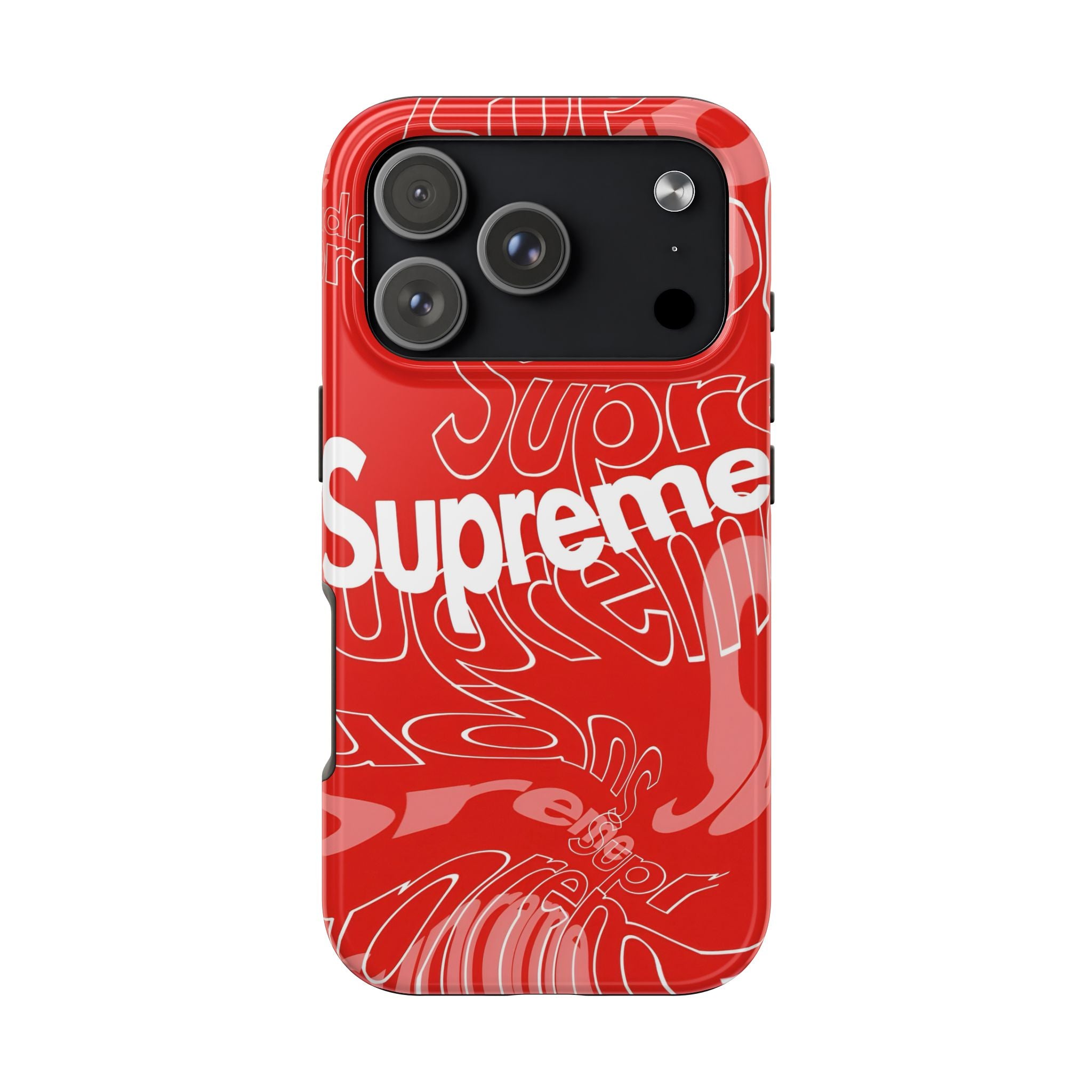 Red Supreme All-Over Phone Case