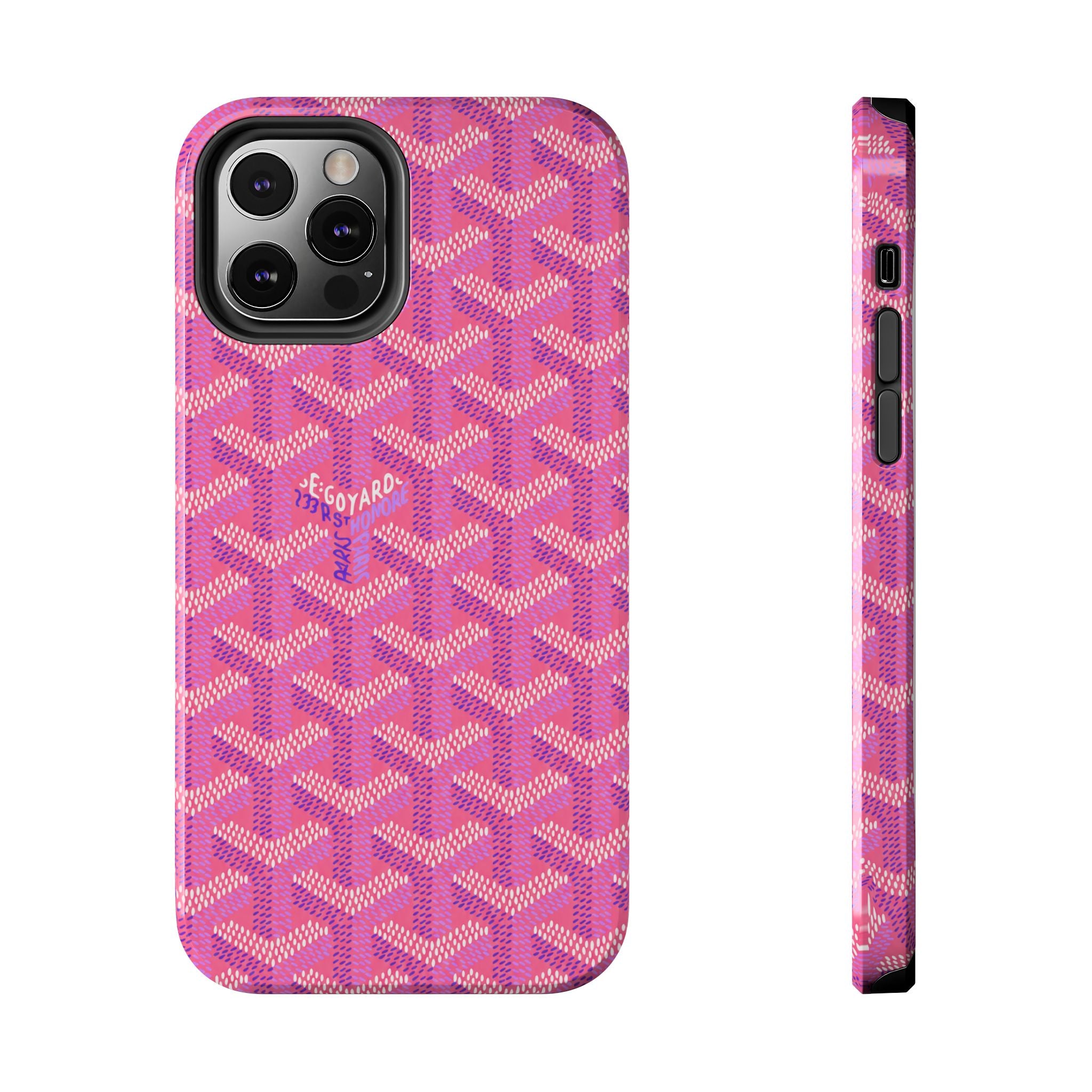 Pink Goyard Phone Case