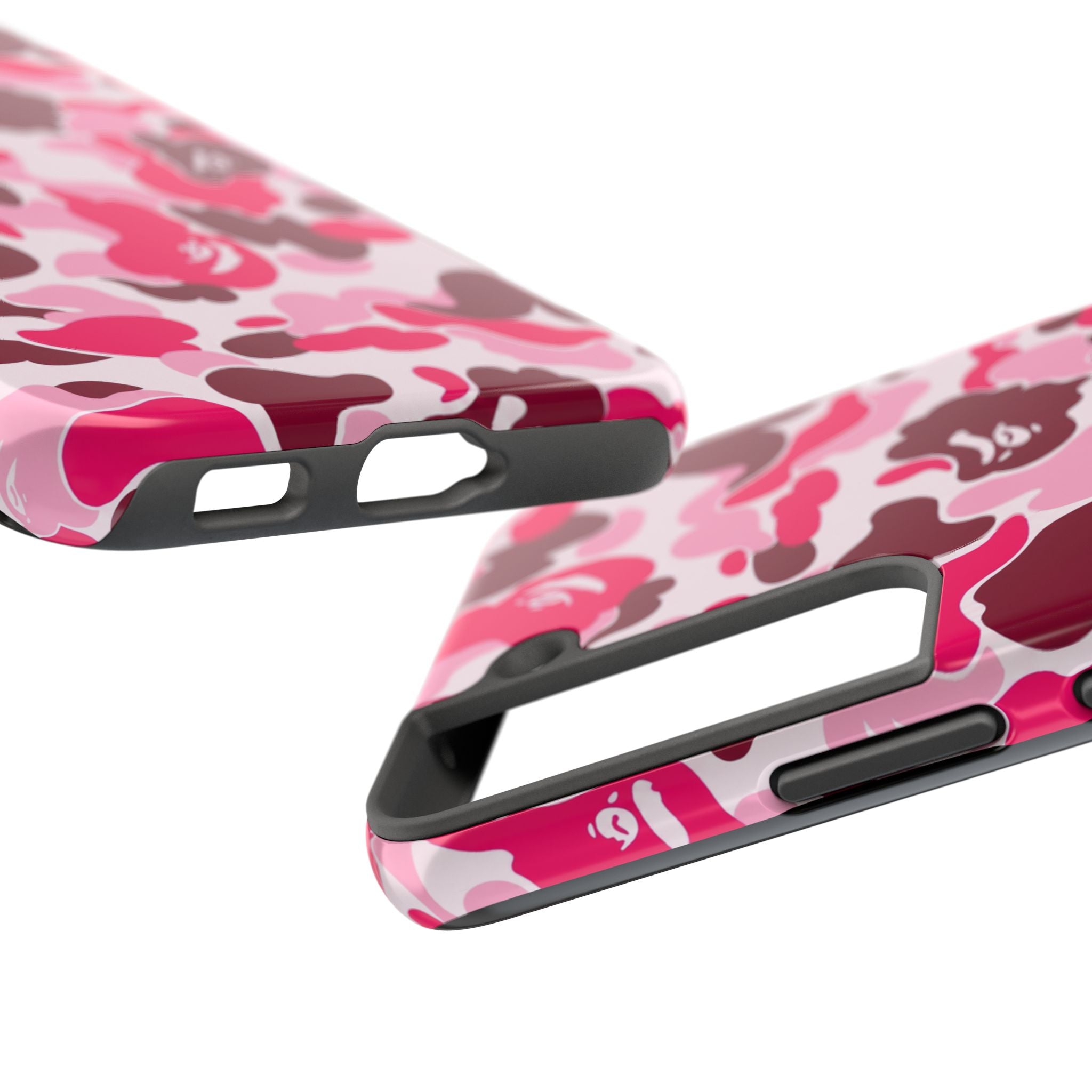 Pink Bape Print Phone Case