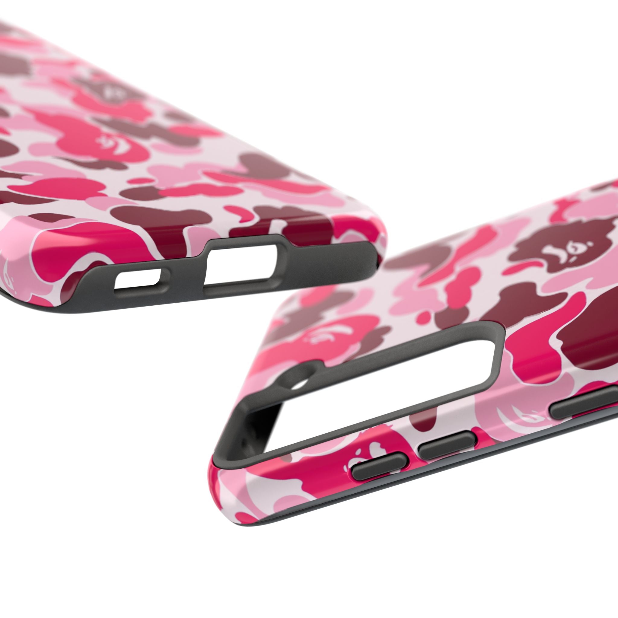 Pink Bape Print Phone Case