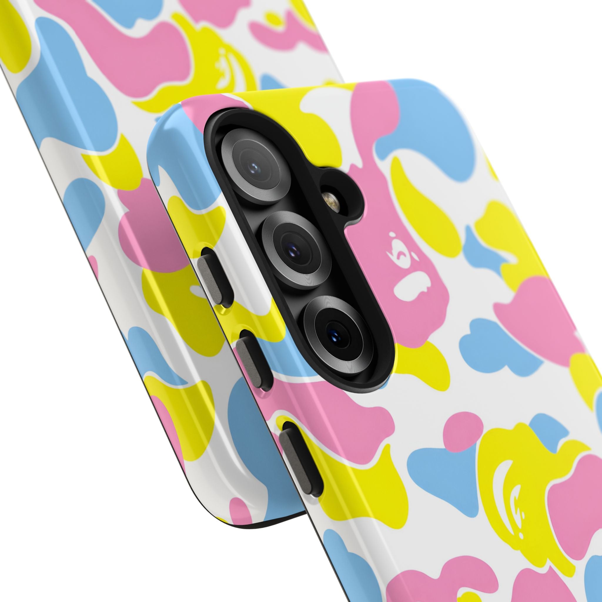 Multicolor Bape Print Phone Case