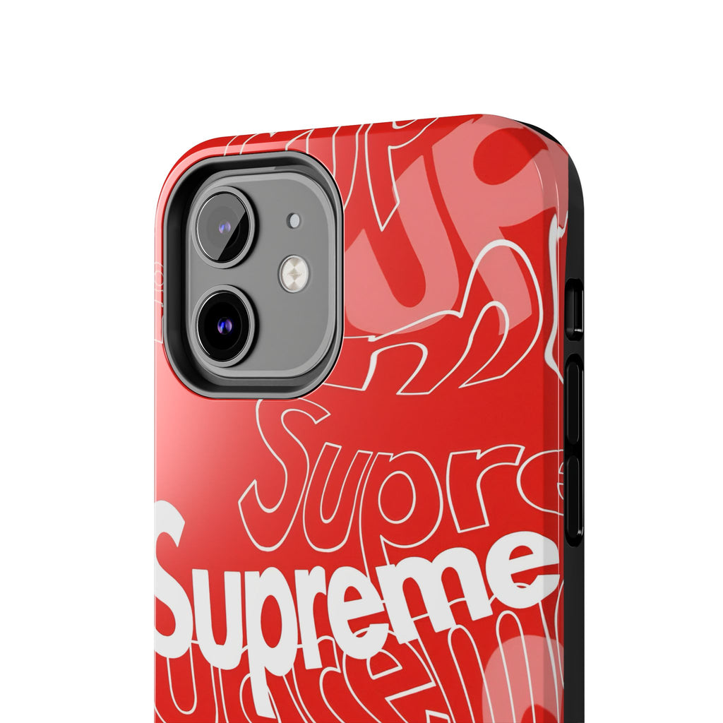 Red Supreme All-Over Phone Case
