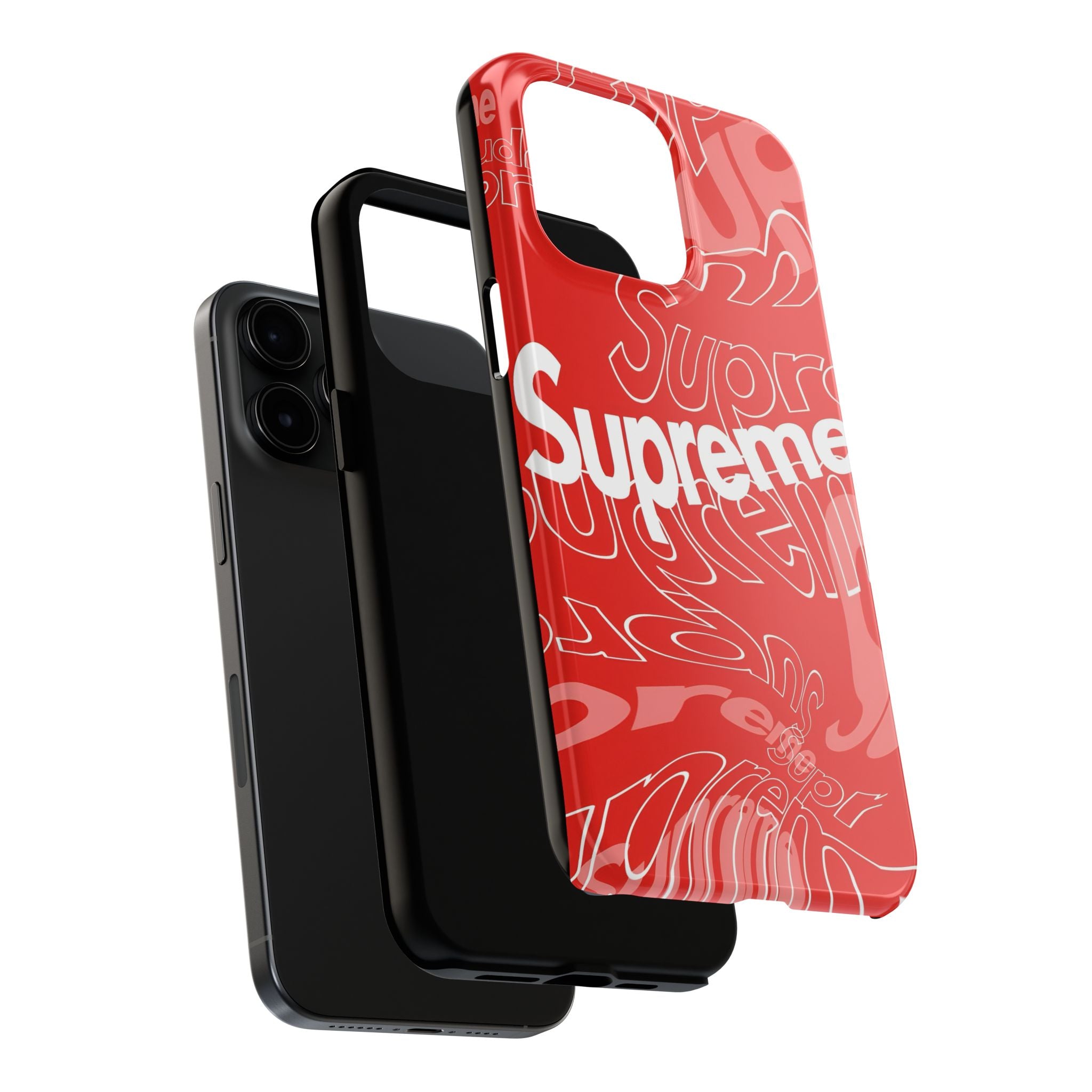 Red Supreme All-Over Phone Case