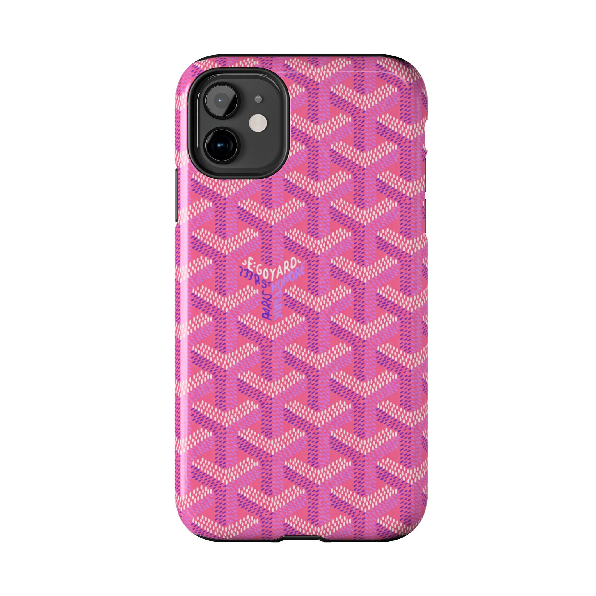 Pink Goyard Phone Case