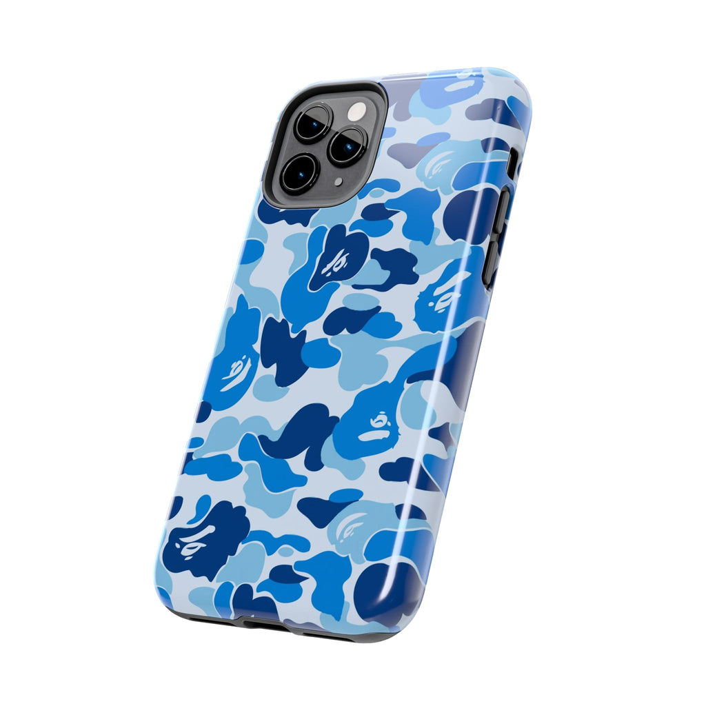 Blue Bape Print Phone Case