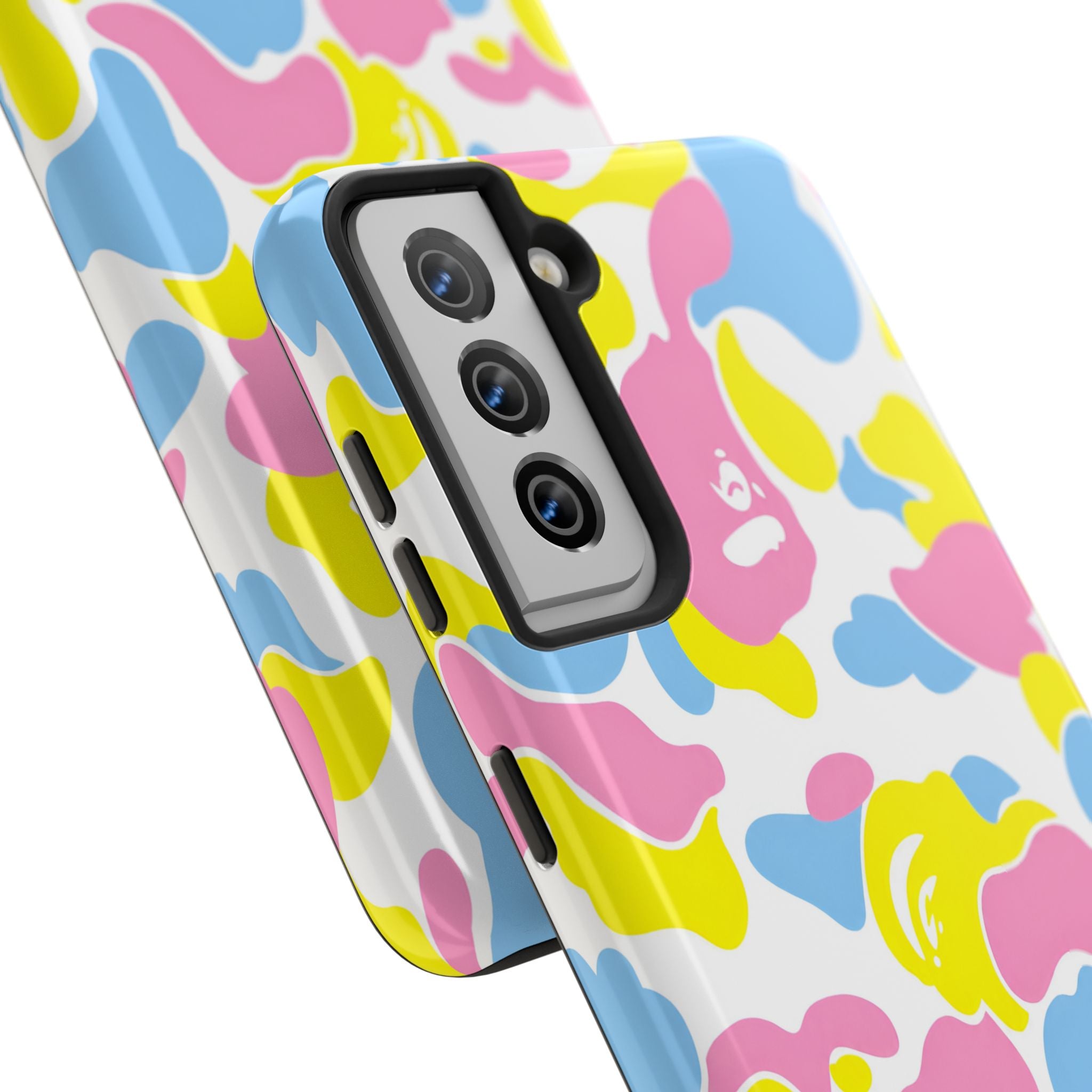 Multicolor Bape Print Phone Case