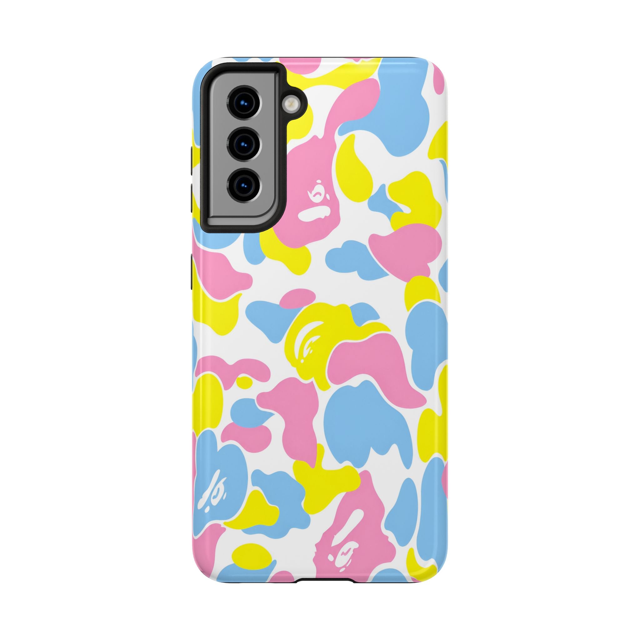 Multicolor Bape Print Phone Case