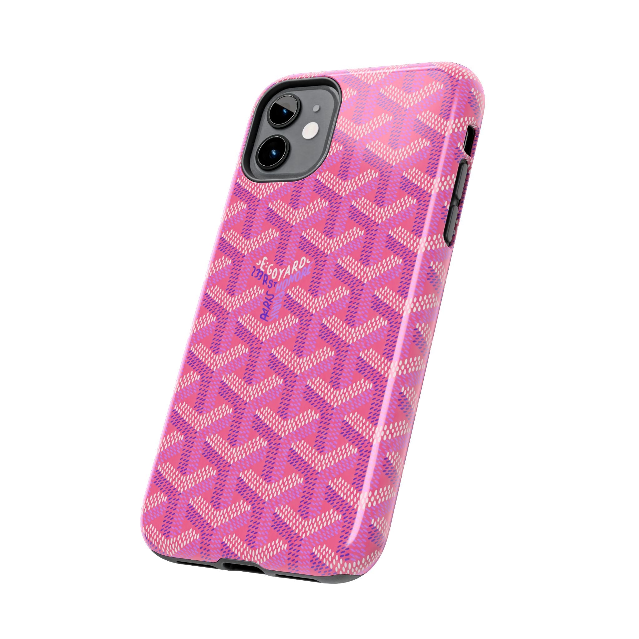 Pink Goyard Phone Case