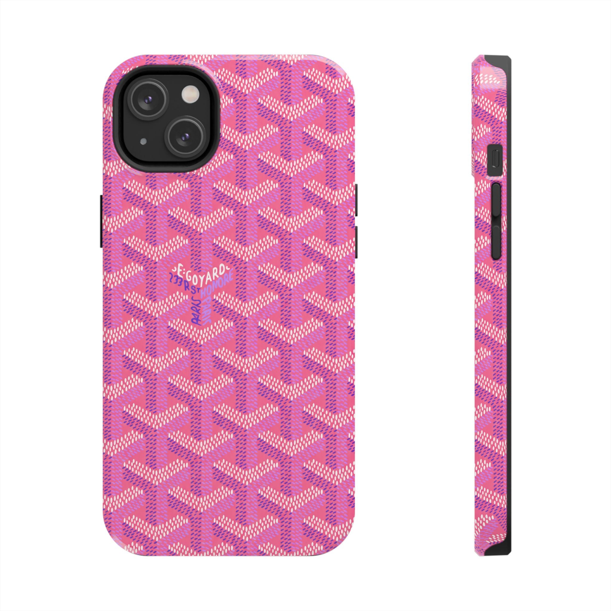 Pink Goyard Phone Case
