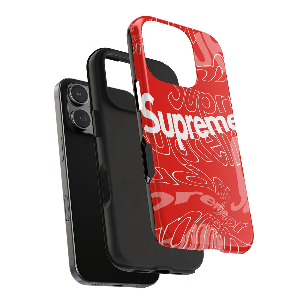 Red Supreme All-Over Phone Case