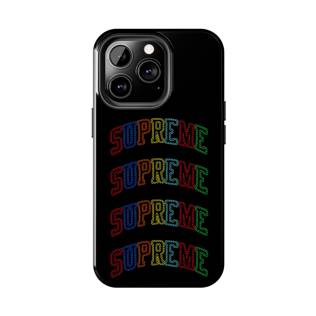 Supreme Neon Tough Phone Case