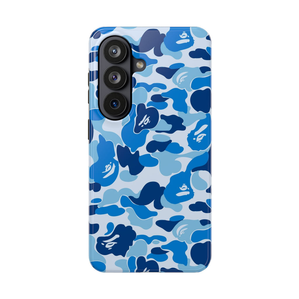 Blue Bape Print Phone Case
