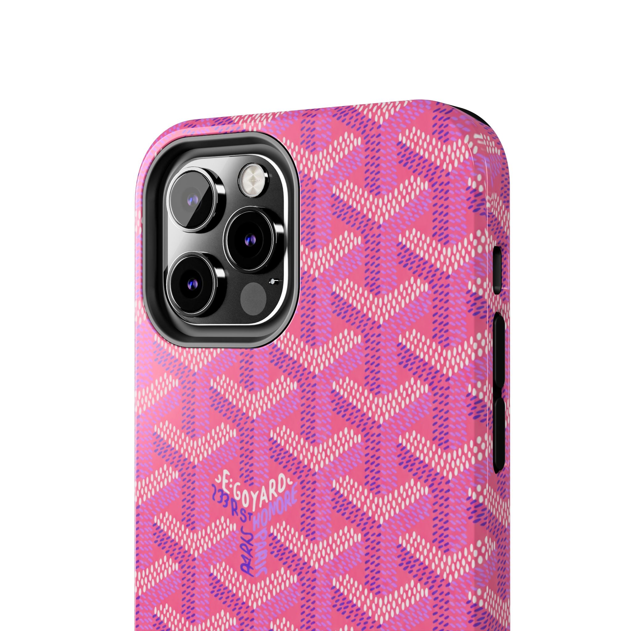 Pink Goyard Phone Case