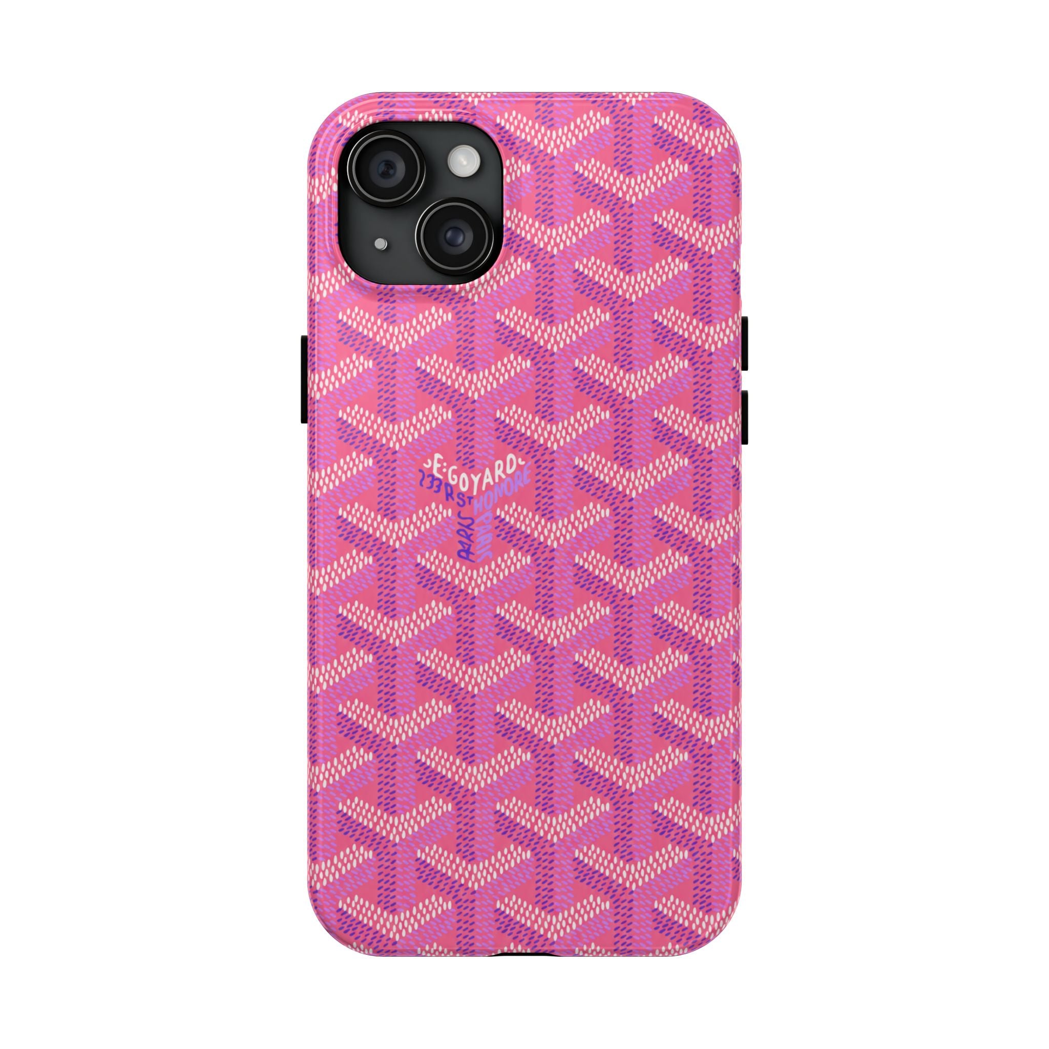 Pink Goyard Phone Case