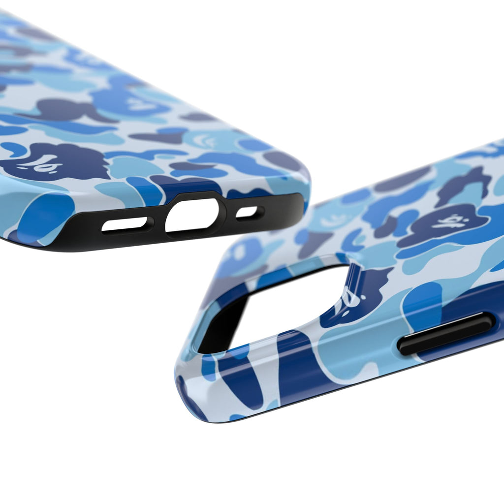 Blue Bape Print Phone Case