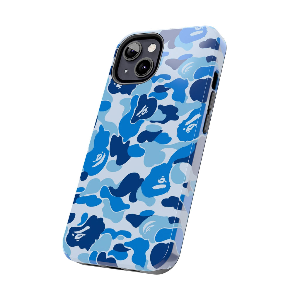 Blue Bape Print Phone Case