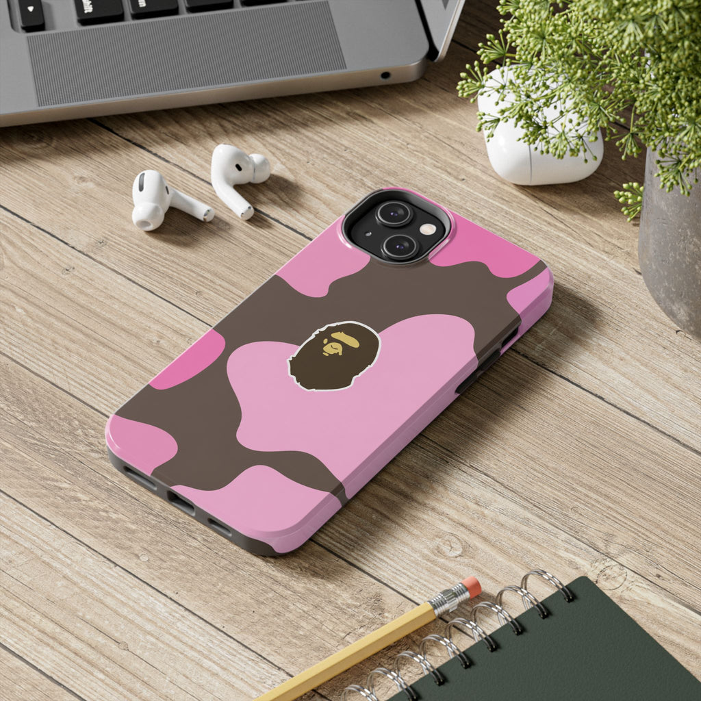 Copy of Pink Bape Print Phone Case