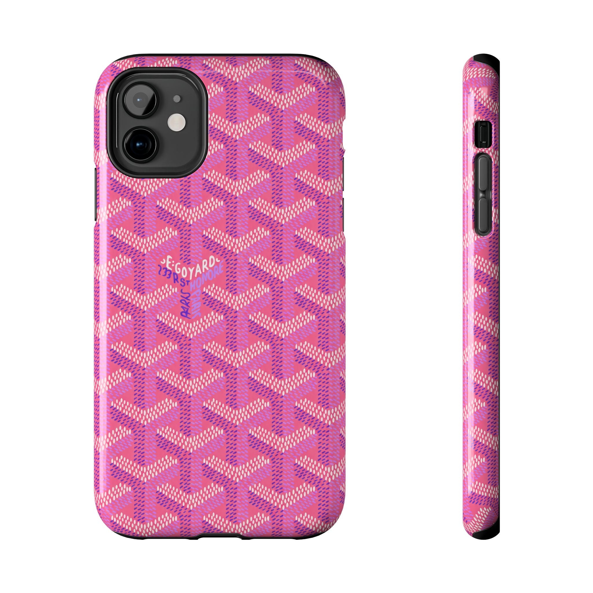 Pink Goyard Phone Case