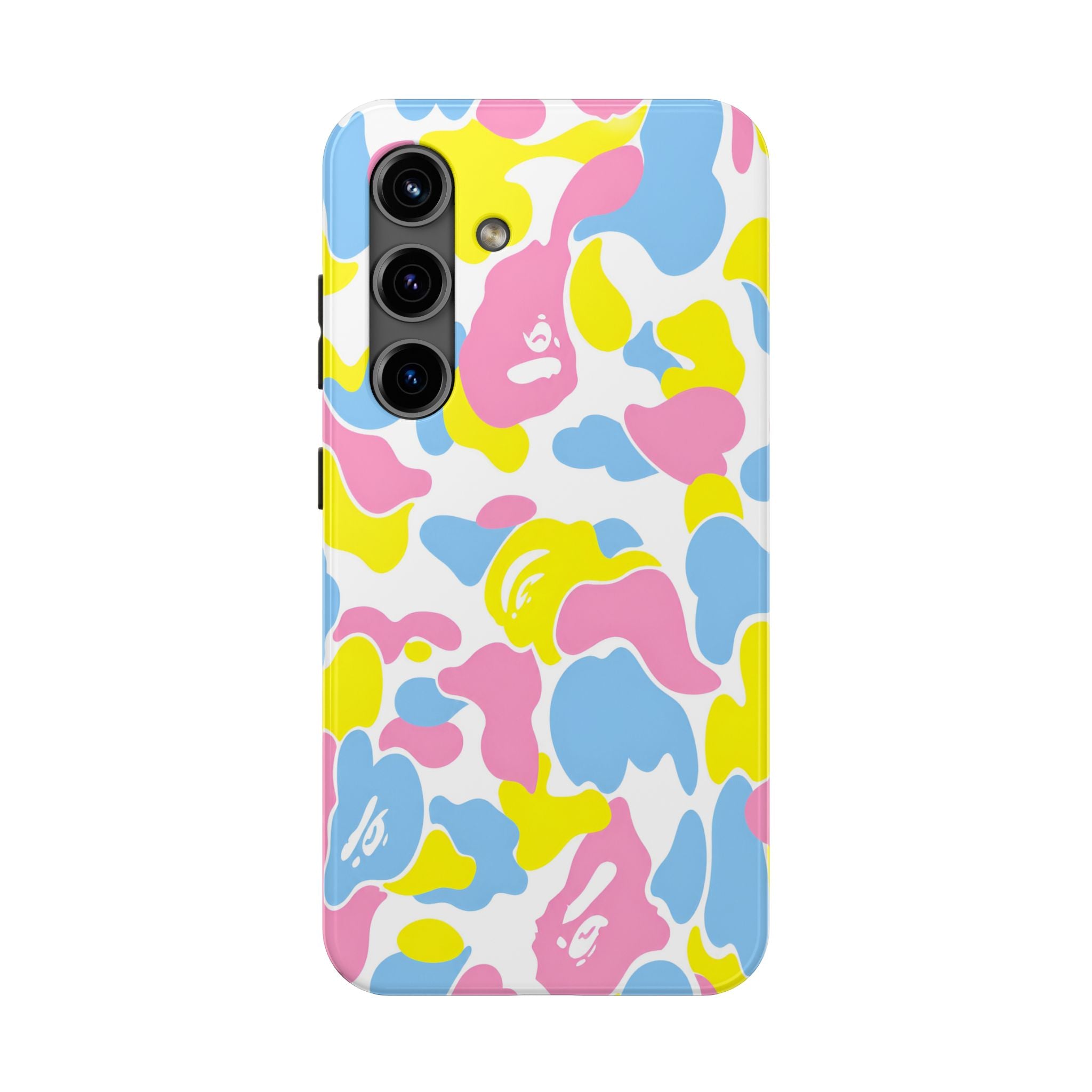 Multicolor Bape Print Phone Case