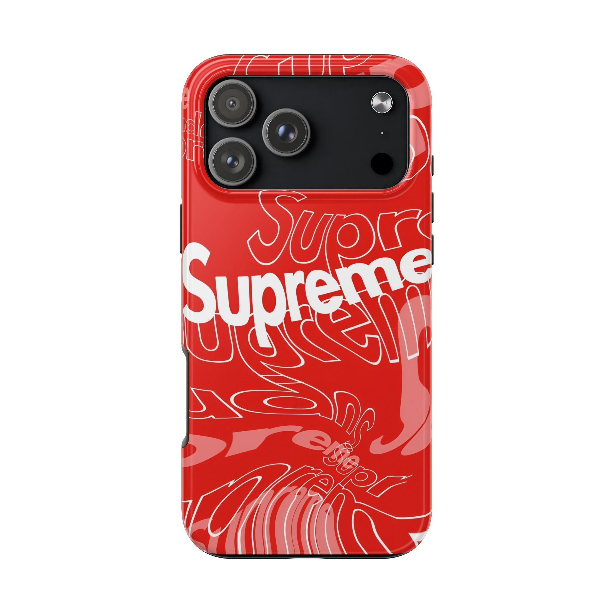 Red Supreme All-Over Phone Case