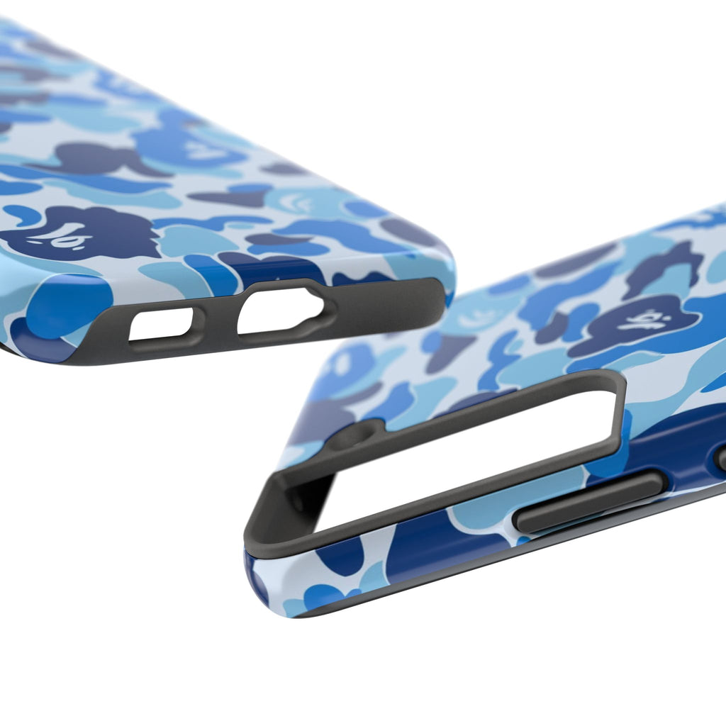 Blue Bape Print Phone Case