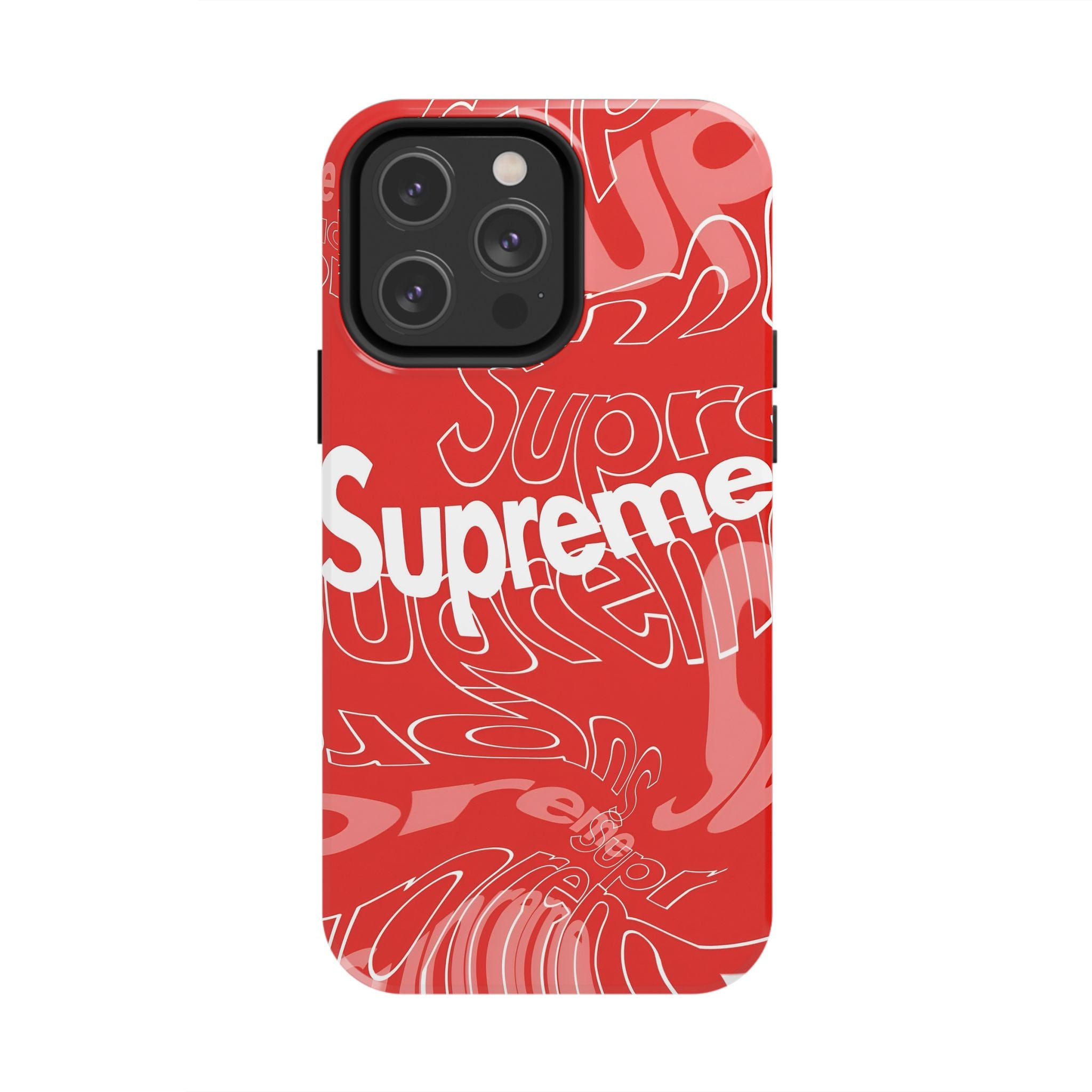 Red Supreme All-Over Phone Case