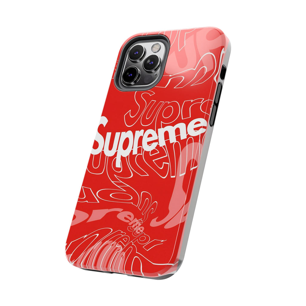 Red Supreme All-Over Phone Case