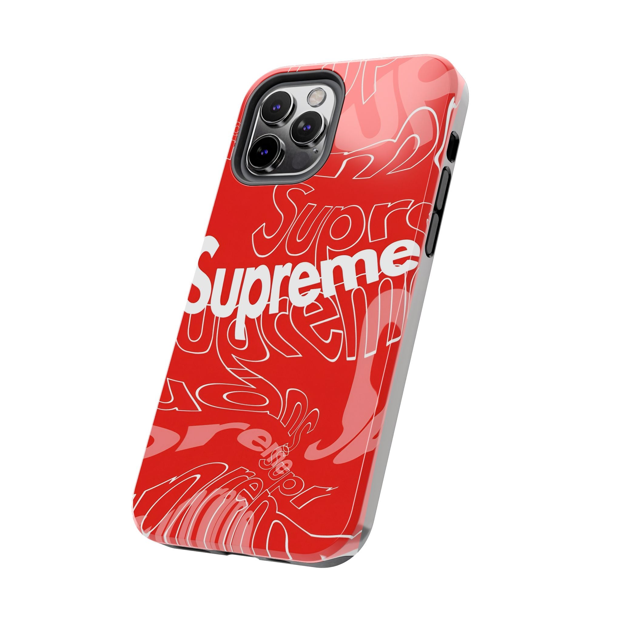 Red Supreme All-Over Phone Case