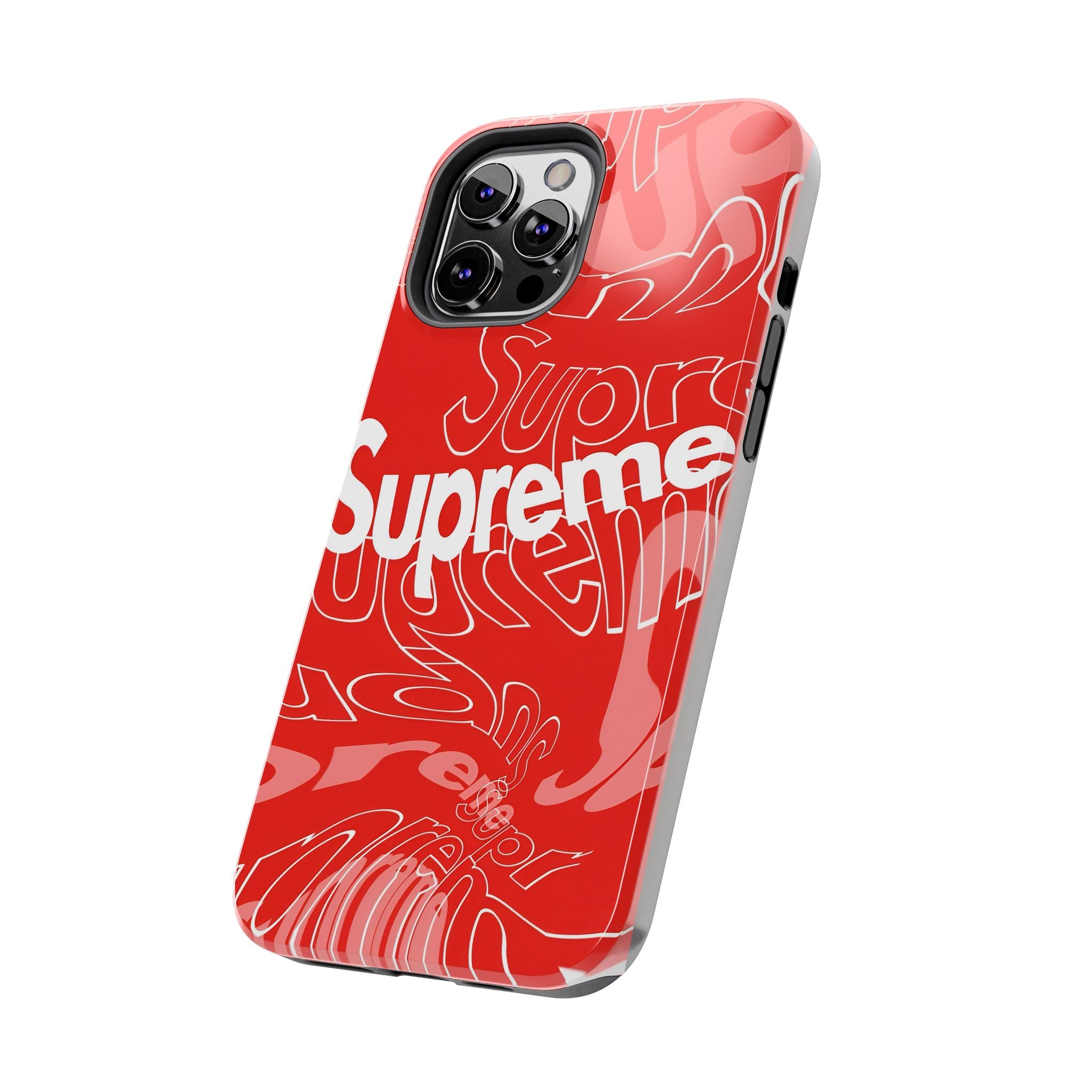 Red Supreme All-Over Phone Case