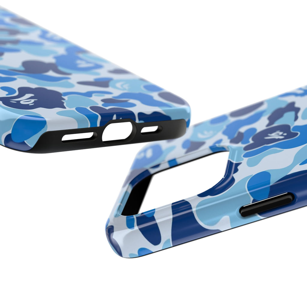 Blue Bape Print Phone Case