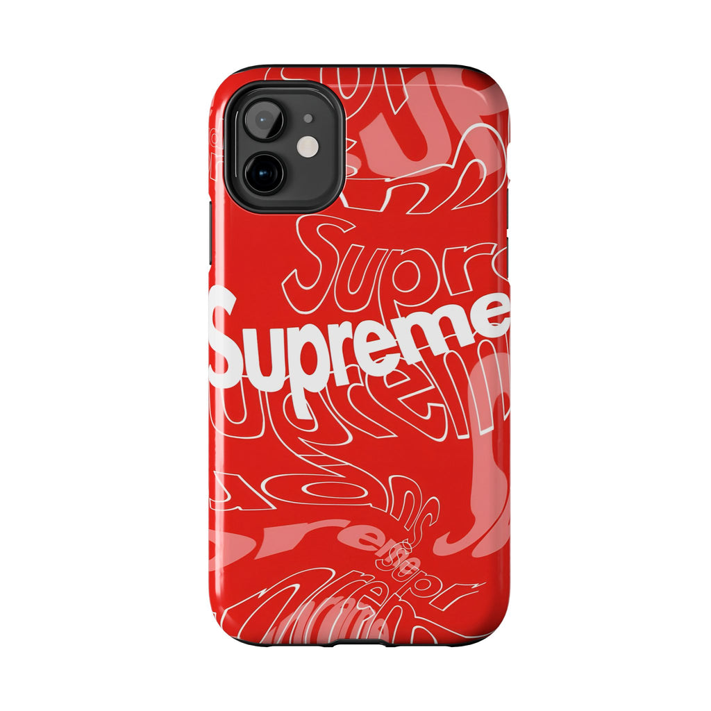 Red Supreme All-Over Phone Case