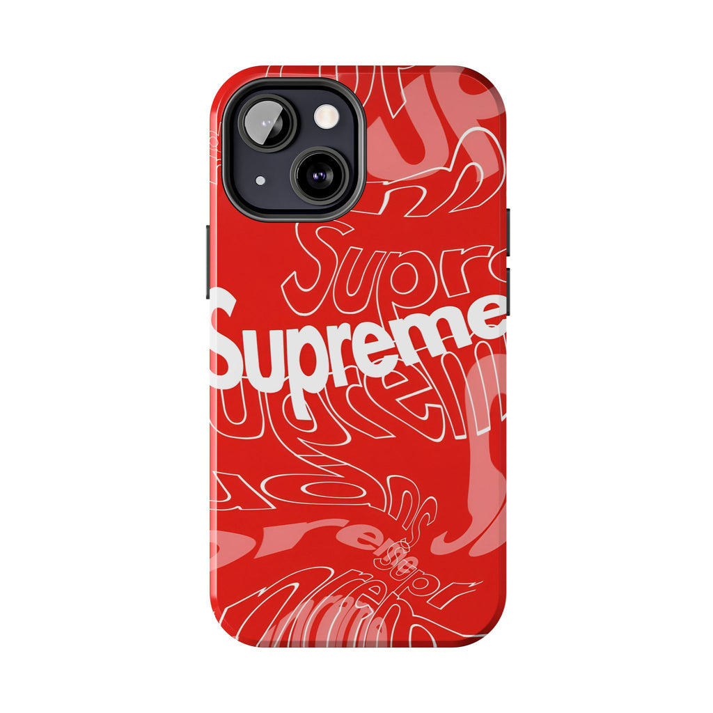 Red Supreme All-Over Phone Case