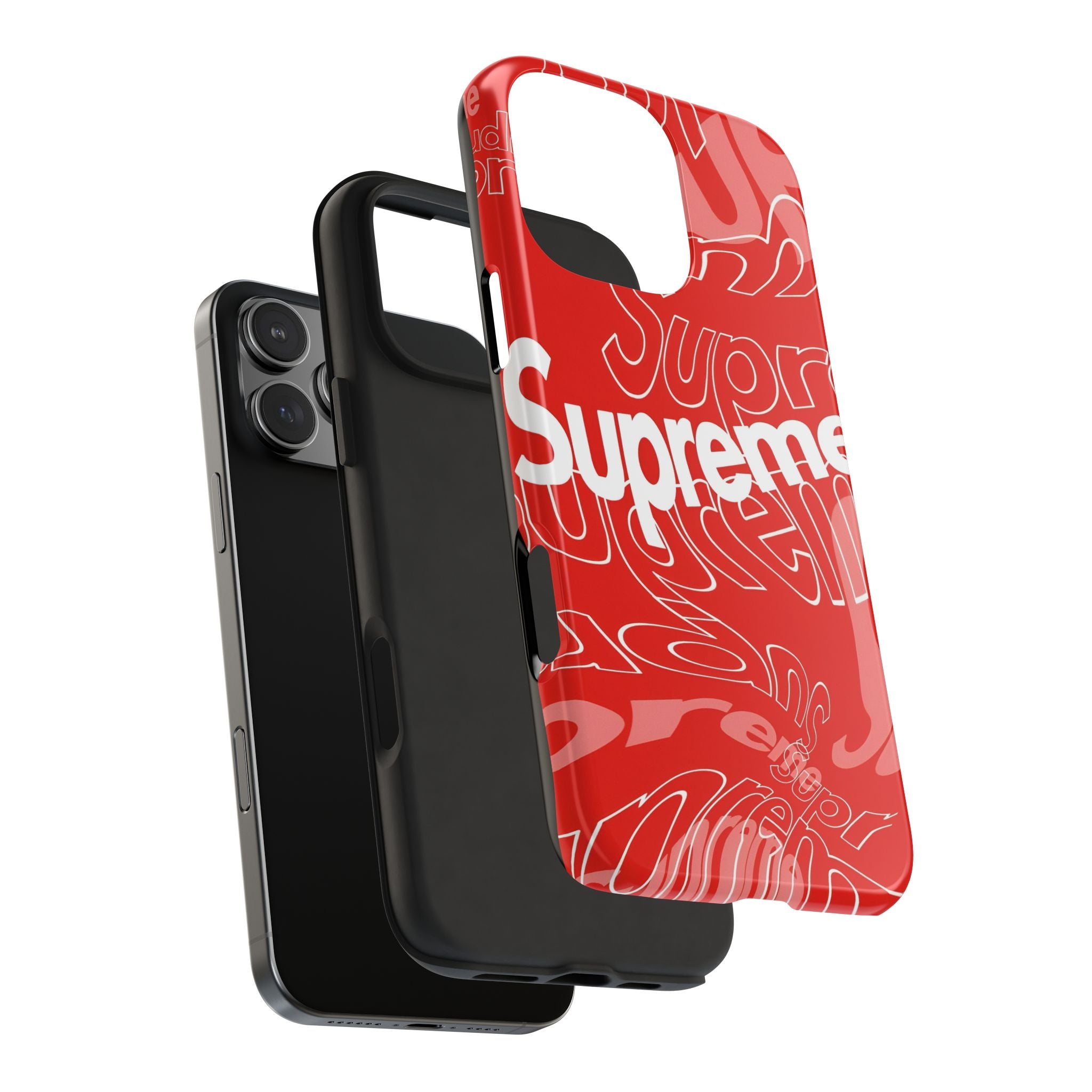 Red Supreme All-Over Phone Case