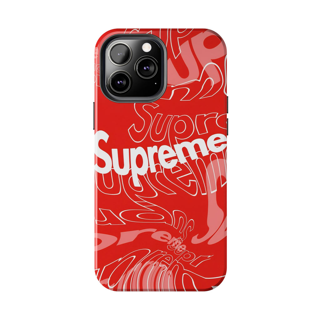 Red Supreme All-Over Phone Case