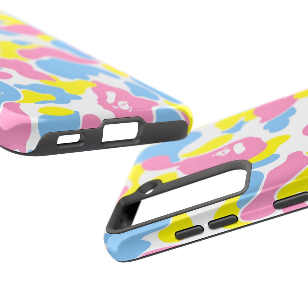 Multicolor Bape Print Phone Case