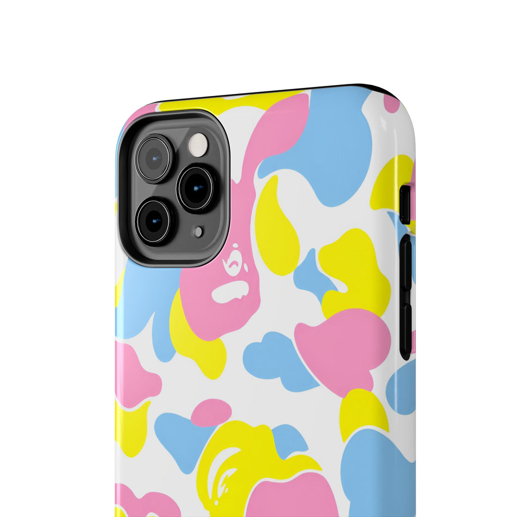 Multicolor Bape Print Phone Case