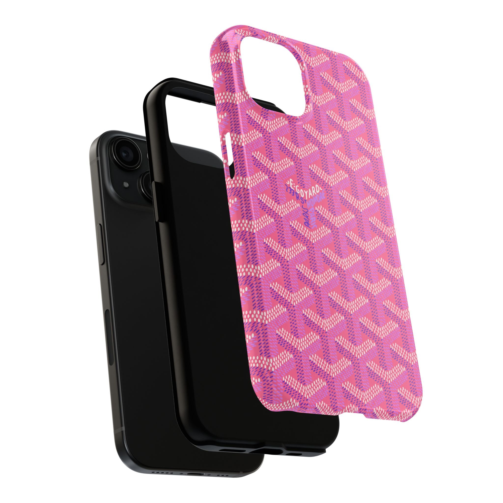 Pink Goyard Phone Case