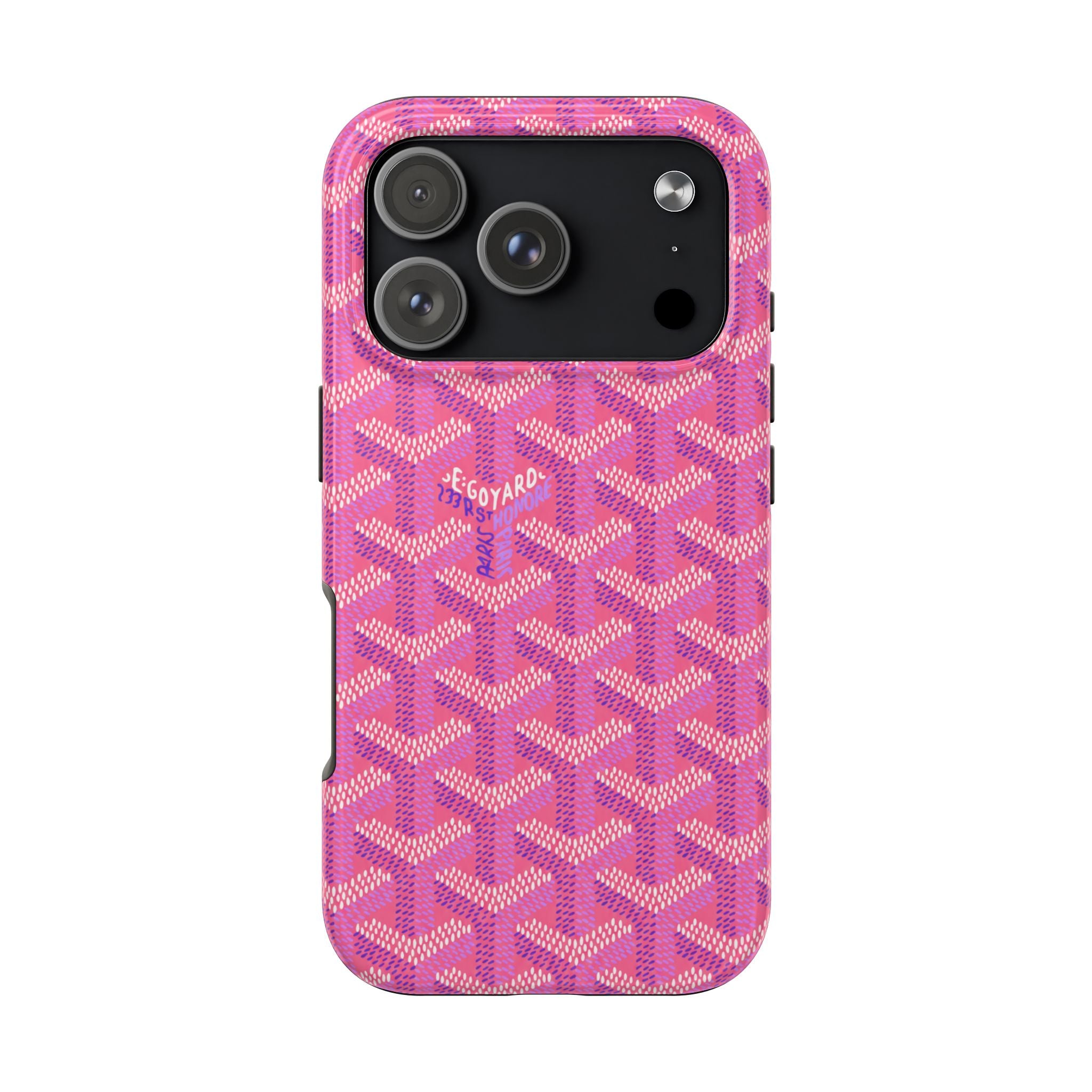 Pink Goyard Phone Case