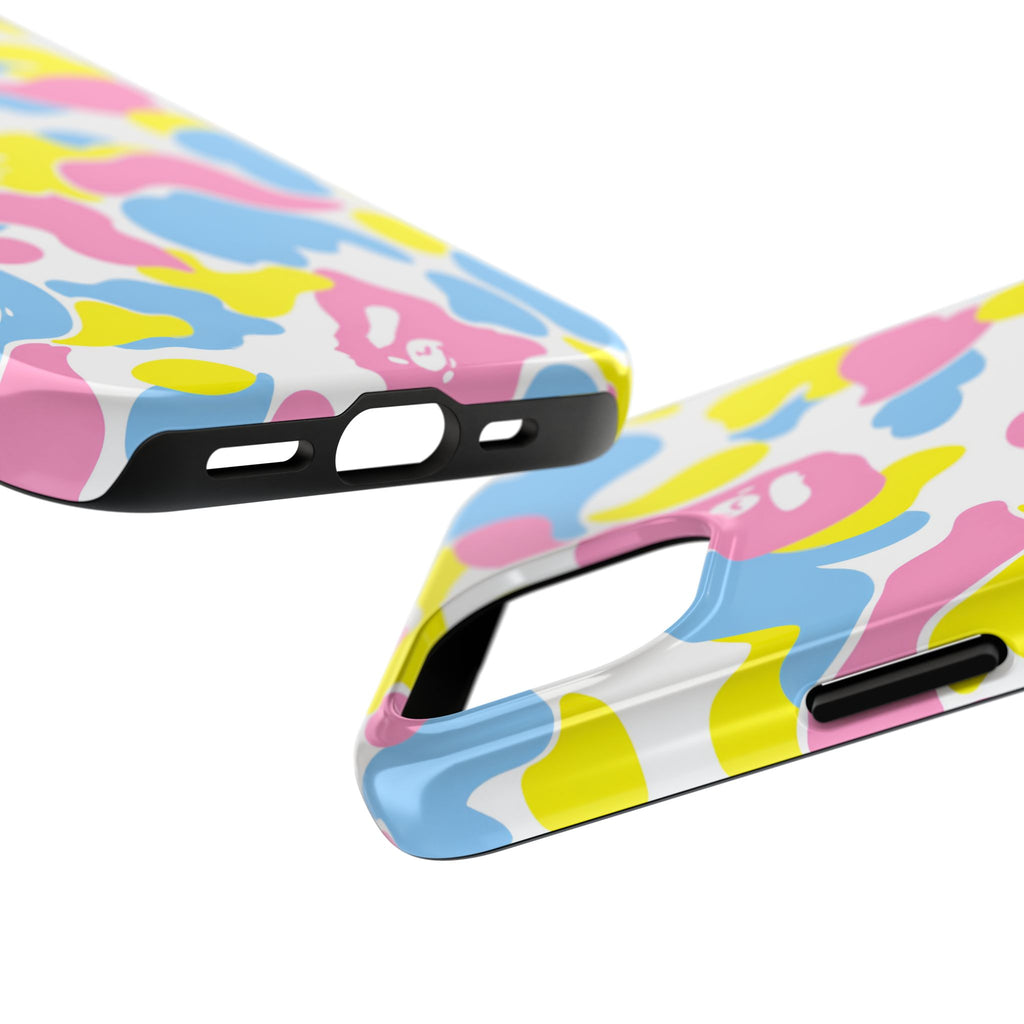 Multicolor Bape Print Phone Case