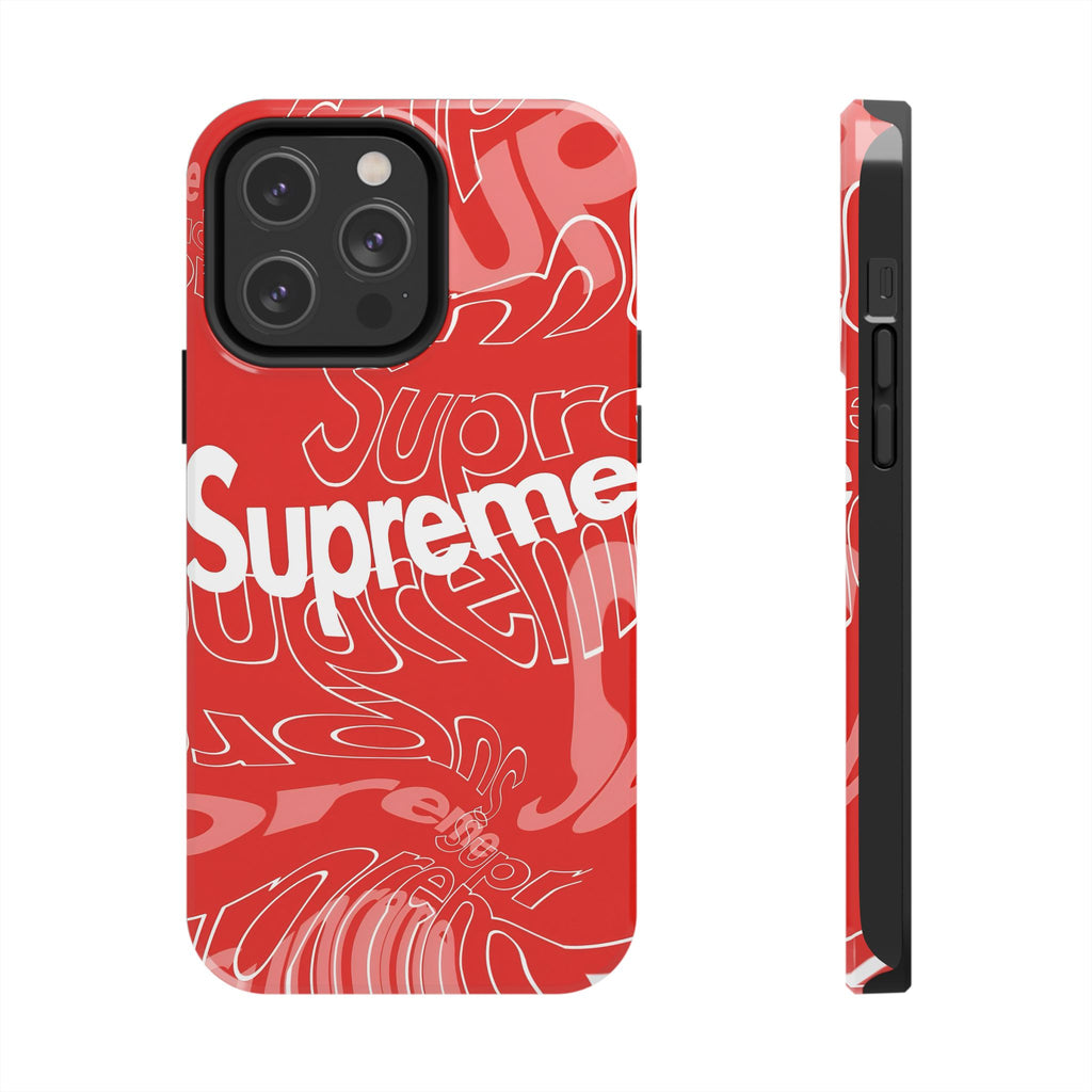 Red Supreme All-Over Phone Case