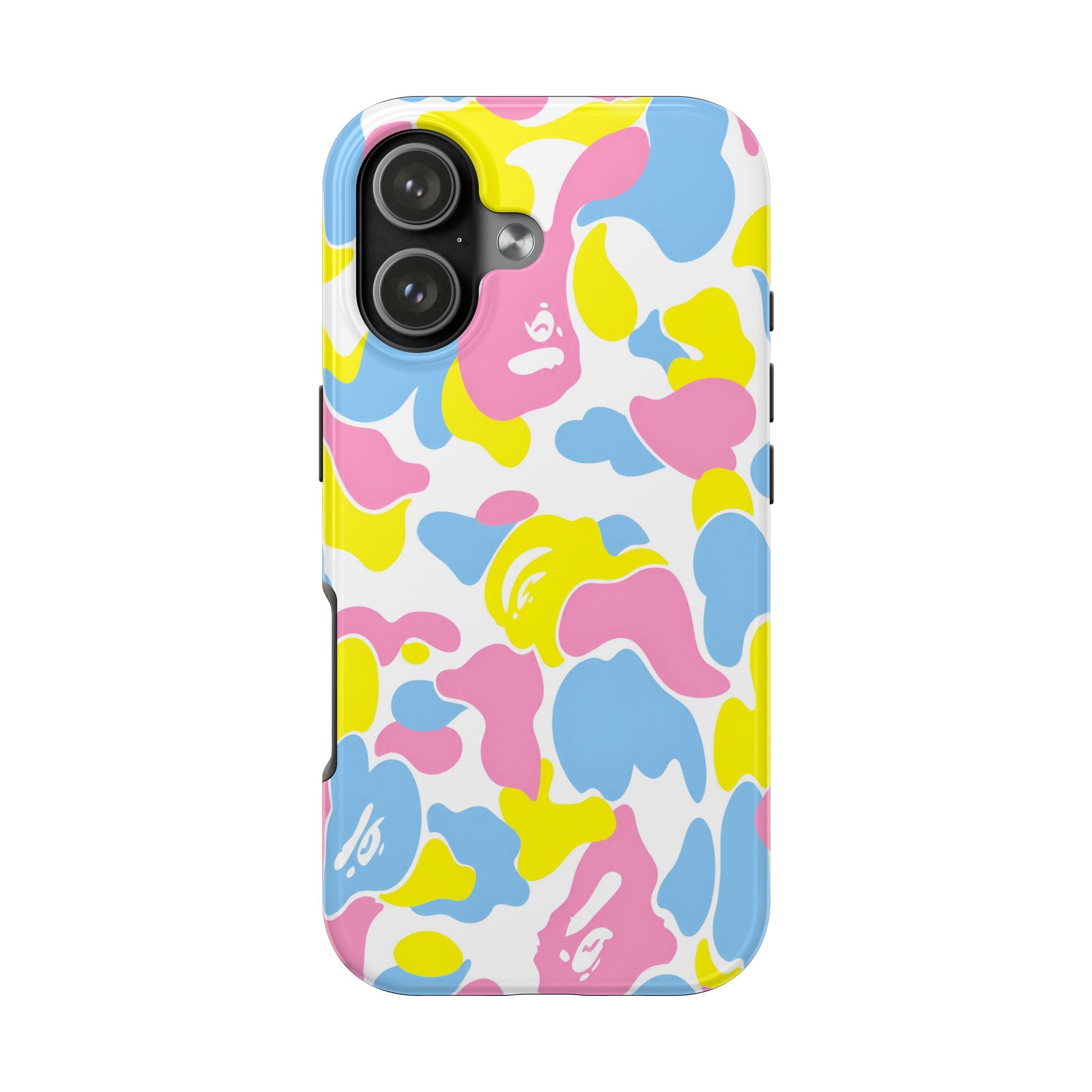 Multicolor Bape Print Phone Case
