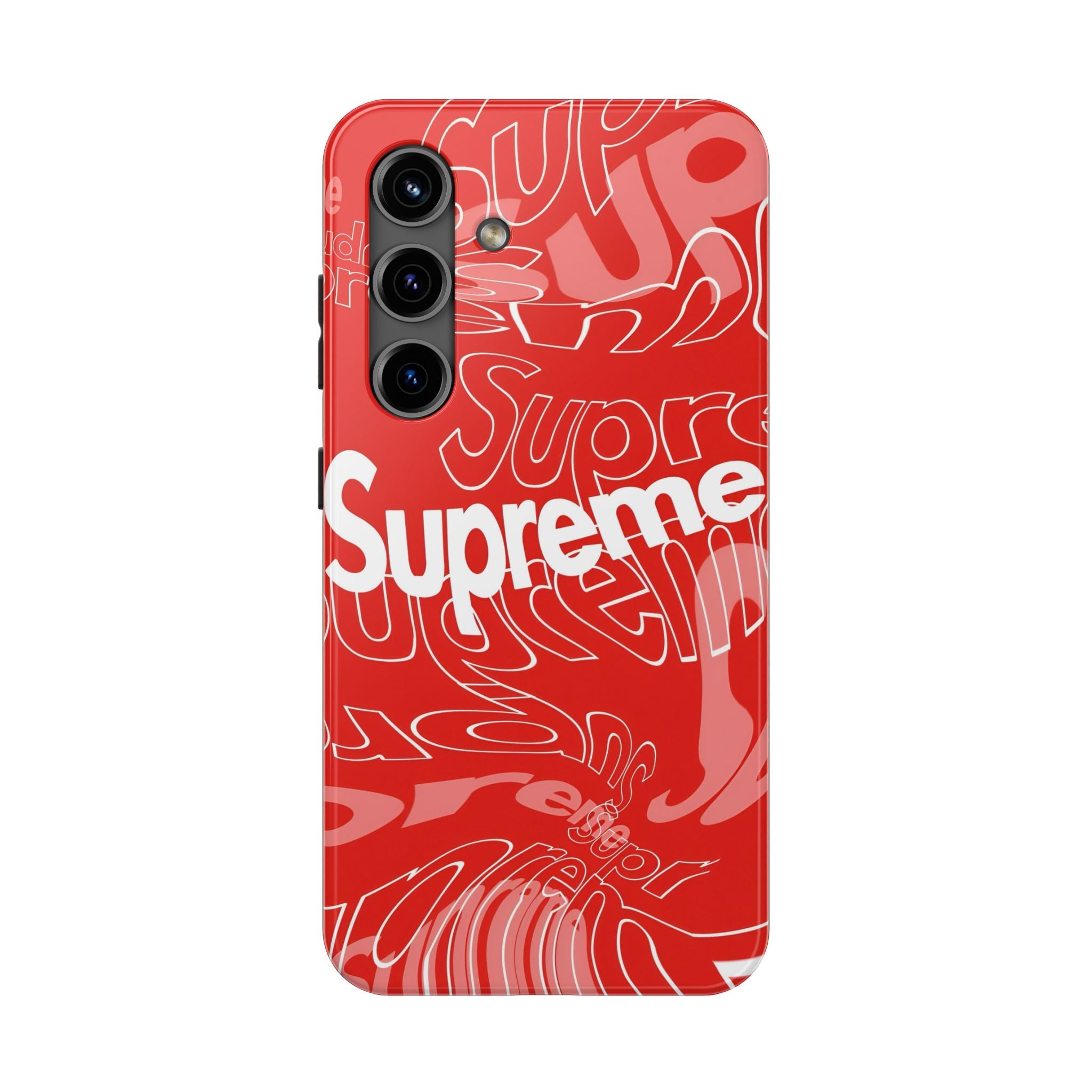 Red Supreme All-Over Phone Case