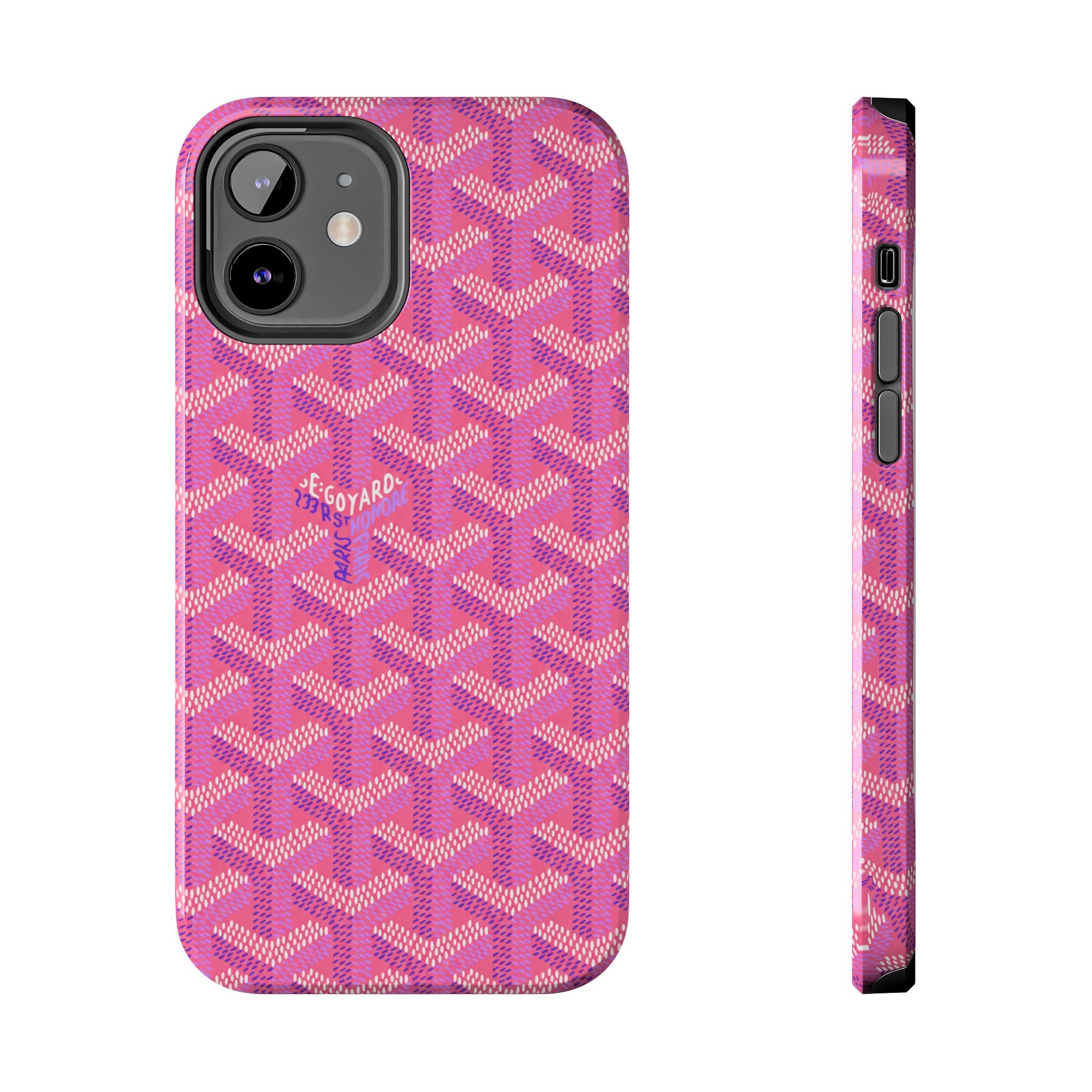 Pink Goyard Phone Case