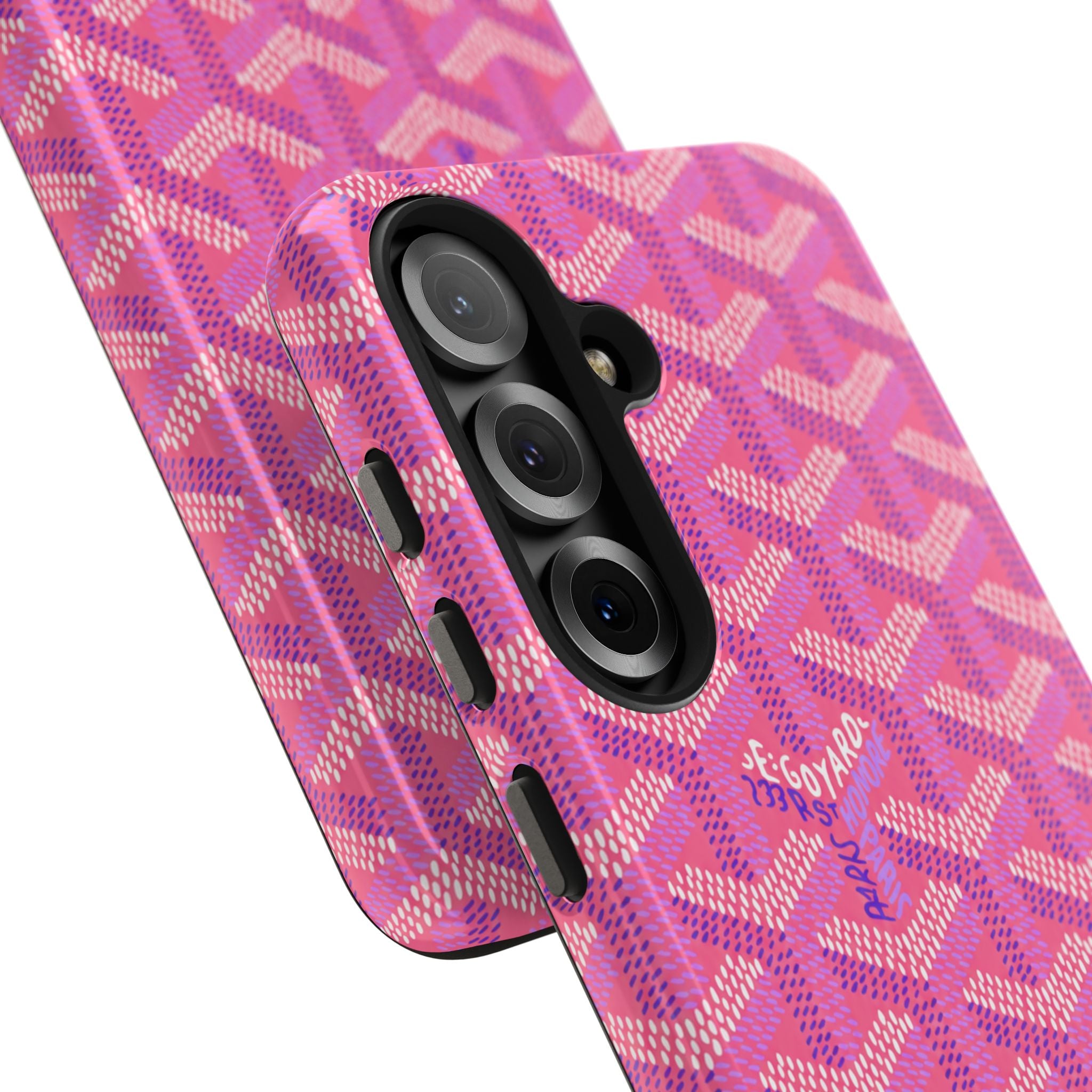 Pink Goyard Phone Case