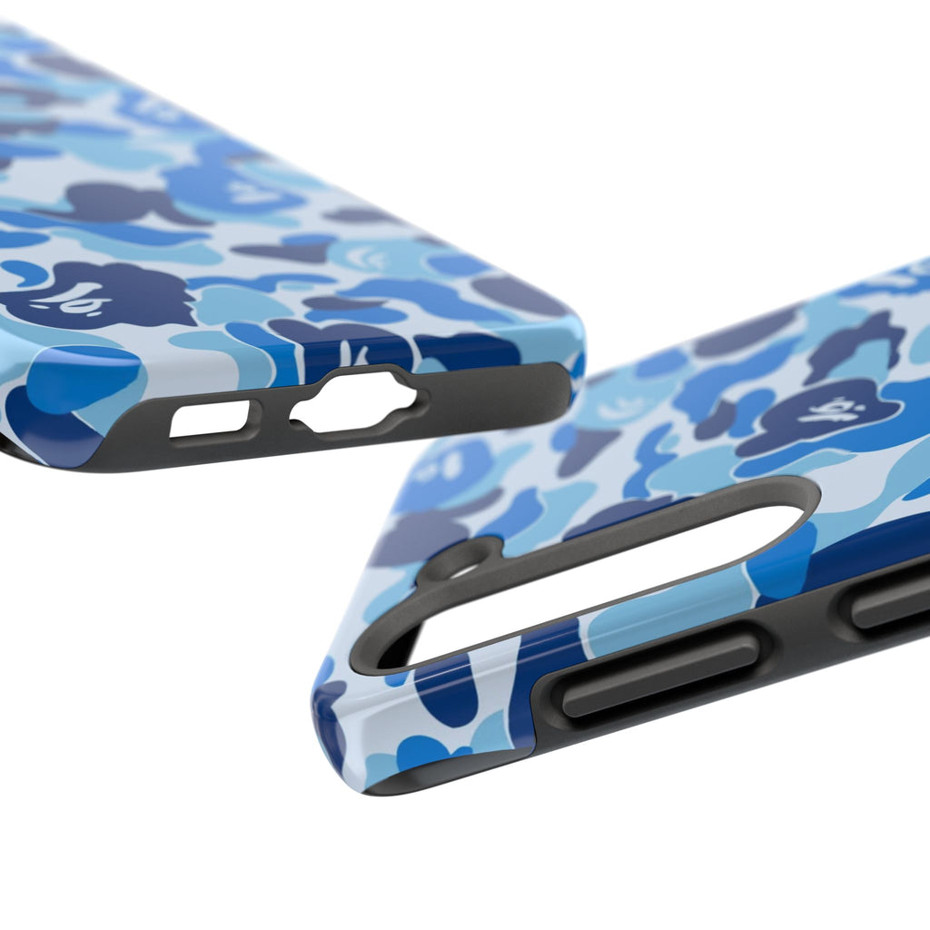 Blue Bape Print Phone Case