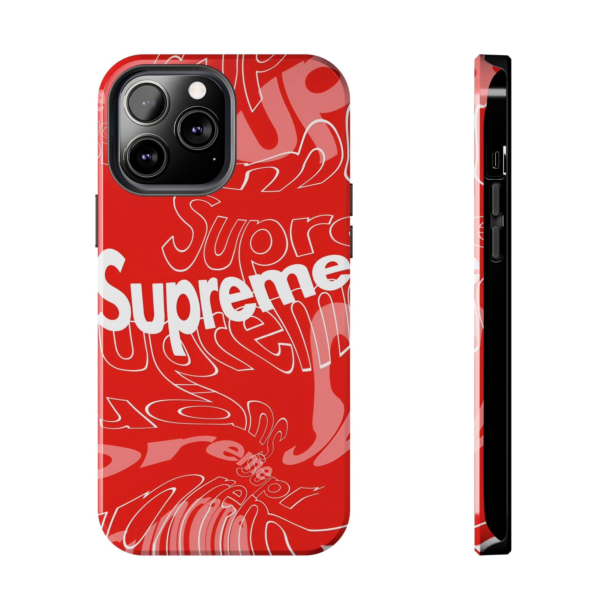 Red Supreme All-Over Phone Case