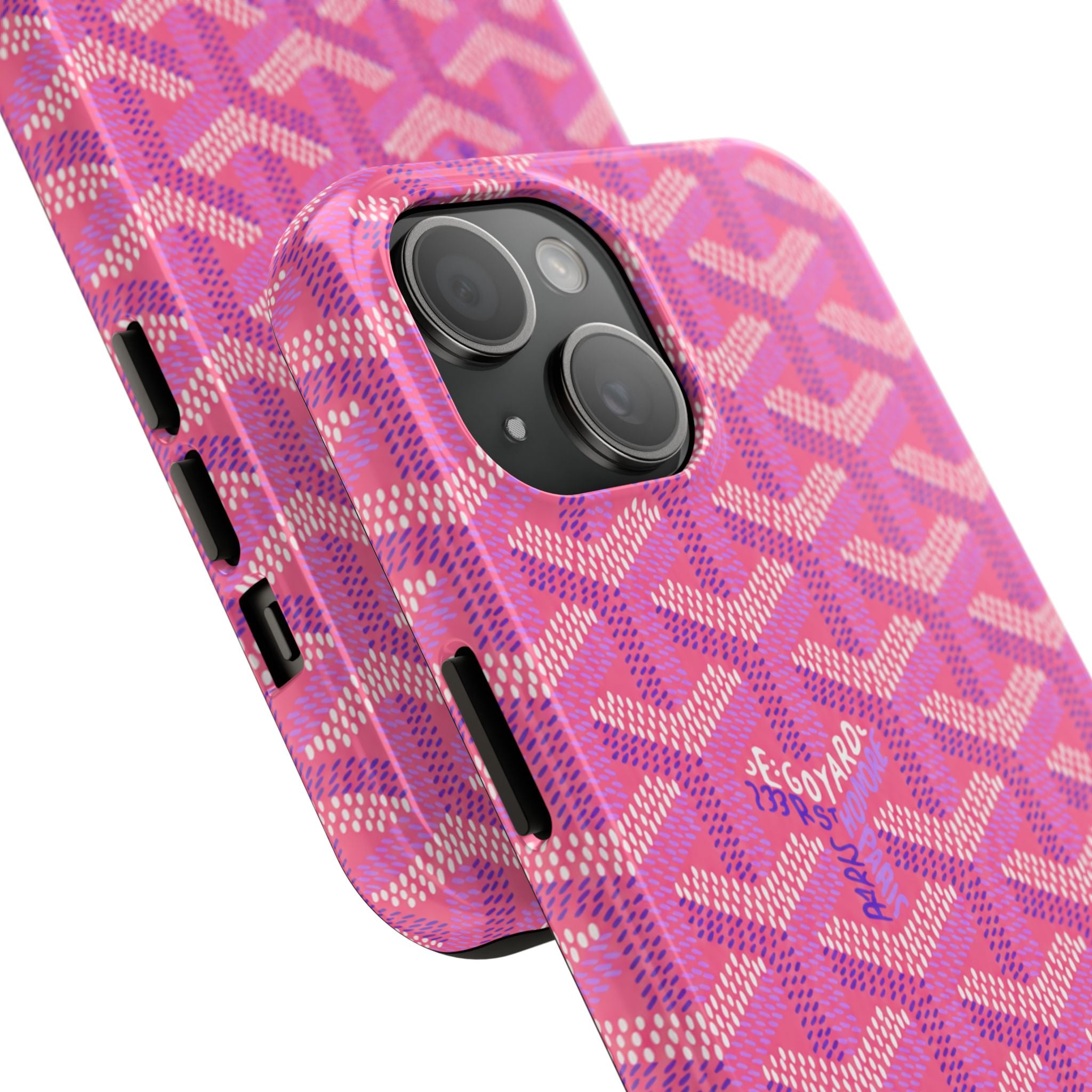Pink Goyard Phone Case